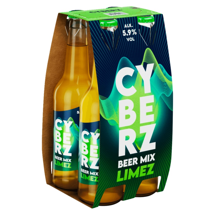 Cyberz Beer Mix Limez 4x0,33l